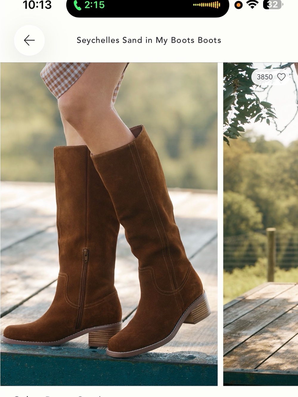 Seychelles Brown Suede Knee Boots